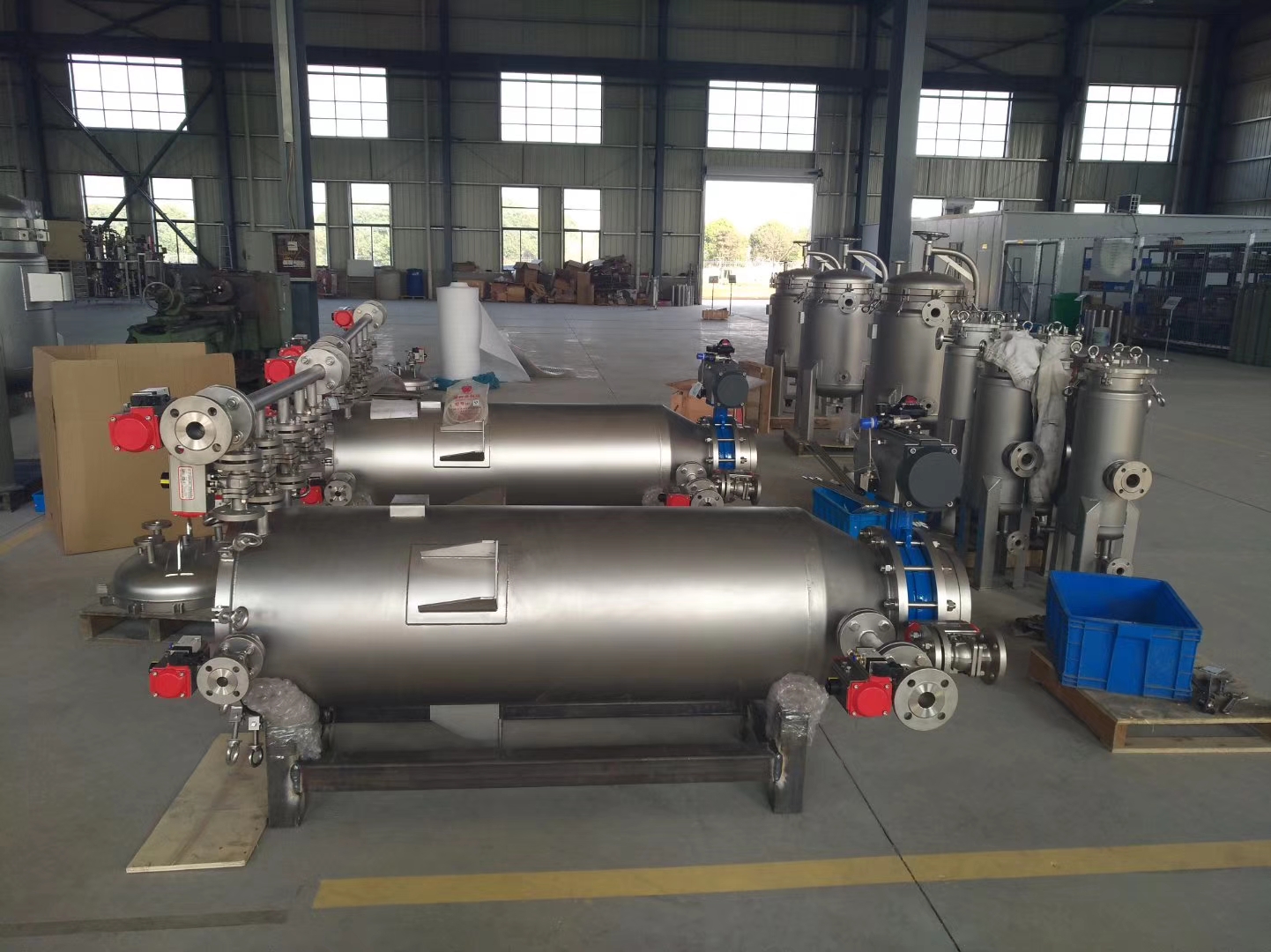 常用燭式過(guò)濾機(jī)滌綸濾布和錦綸濾布的特性